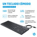 EAN 0196548244232 - HP 150 USB-A Wired Keyboard teclado Universal Negro imagen 2