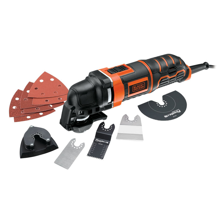 EAN 5035048407769 - Black & Decker MT300KA-QS multiherramienta oscilante Negro, Naranja 300 W 10000 OPM imagen 4