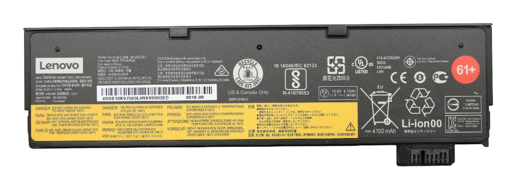 EAN 5706998923424 - Lenovo 01AV491 refacción para laptop Batería imagen 1