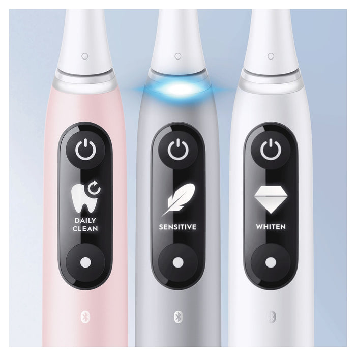 EAN 4210201377788 - Oral-B iO 80351524 cepillo eléctrico para dientes Adulto Cepillo dental vibratorio Gris imagen 6