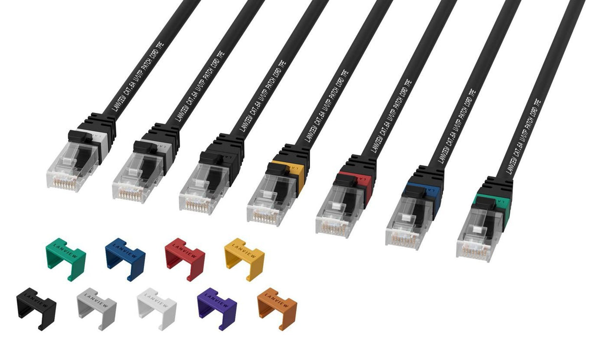 EAN 5715063273562 - Lanview LV-UTP6A10B cable de red Negro 10 m S/FTP (S-STP) imagen 2