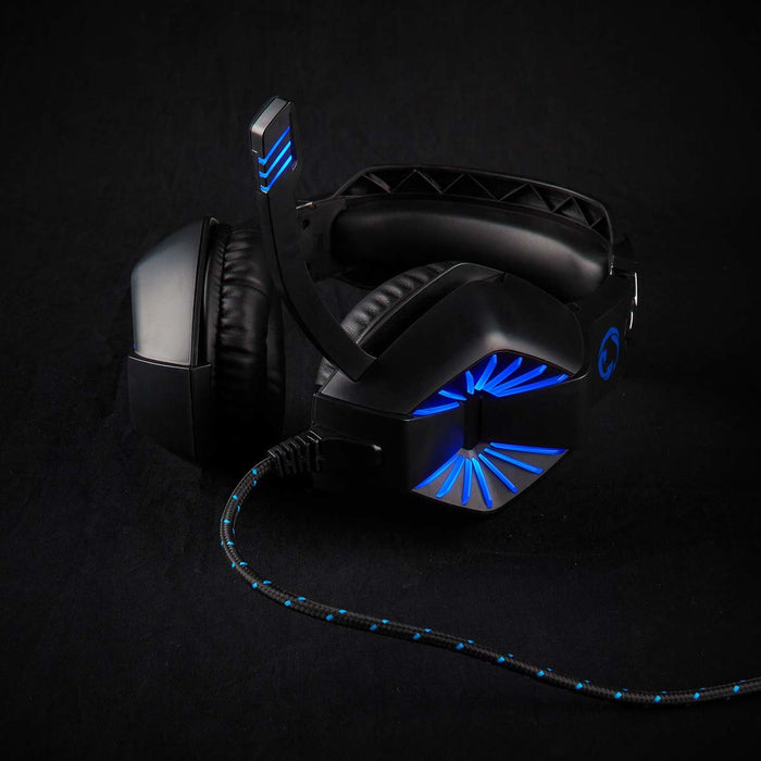EAN 5412810411122 - Nedis GHST250BK auricular y casco Auriculares Alámbrico Diadema Juego USB tipo A Negro imagen 8