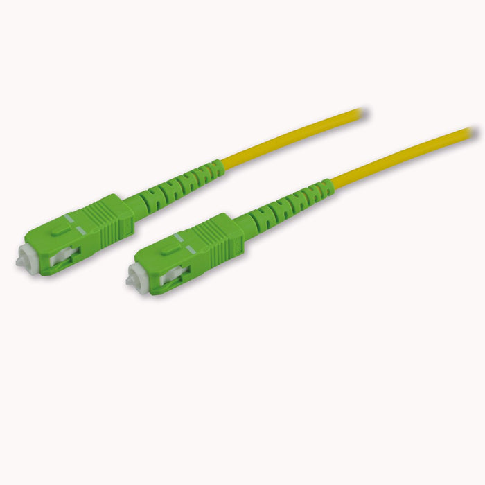 EAN 3700224767549 - MCL SCAPC/SCAPC monomode simplex optical - Single- bzw. Monomode-Faser - 10 m Cable de fibra óptica e Inf imagen 1