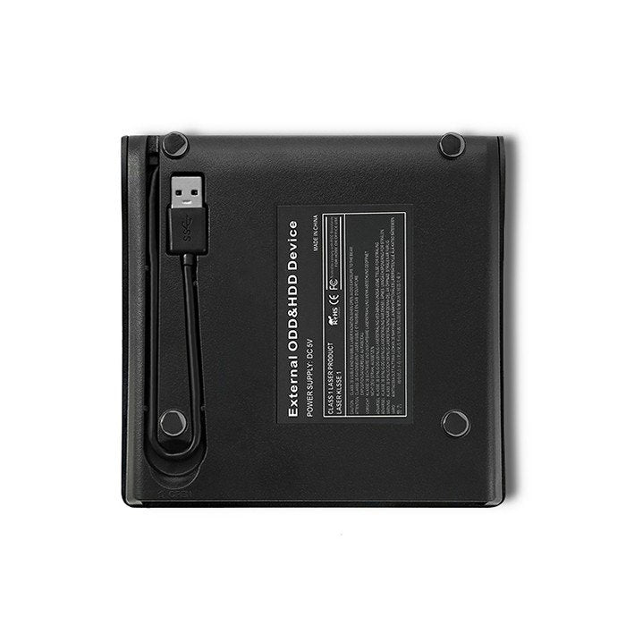 EAN 5901878518572 - Qoltec 51857 unidad de disco óptico DVD-RW Negro imagen 4