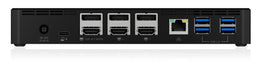 EAN 4250078171386 - ICY BOX IB-DK2254AC Alámbrico USB 3.2 Gen 2 (3.1 Gen 2) Type-C Negro imagen 8