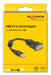 EAN 4043619642762 - DeLOCK 64276 cable de serie Negro 0,25 m USB tipo A RS-232 imagen 2