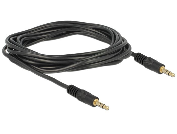 EAN 4043619837489 - DeLOCK 3m 3.5mm M/M cable de audio 3,5mm Negro imagen 2