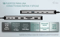 EAN 8595611707407 - i-tec Metal C31NANOTRIPLEDOCKPD Alámbrico USB 3.2 Gen 1 (3.1 Gen 1) Type-C Gris imagen 8