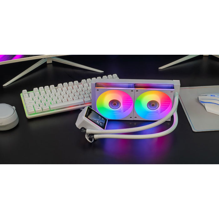 EAN 8435693112495 - Mars Gaming ML-VISIONII240W Procesador Kit de refrigeración líquida 12 cm Blanco 1 pieza(s) imagen 5