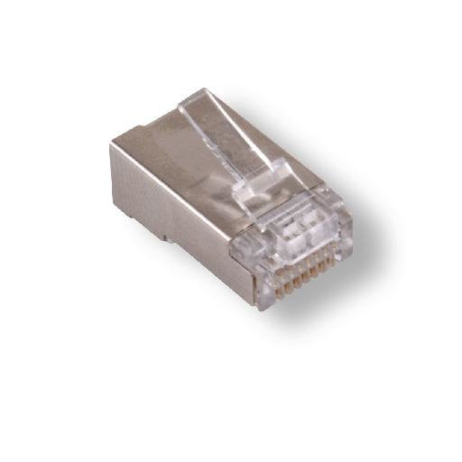 EAN 3700224762216 - MCL RJ-45B6U-100 conector RJ-45 Plata imagen 2