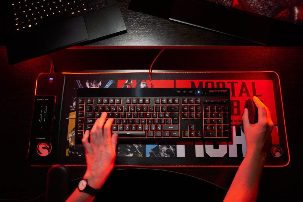 EAN 5056280461500 - Numskull Games 154922 alfombrilla para ratón Alfombrilla de ratón para juegos Negro, Multicolor, Rojo imagen 4