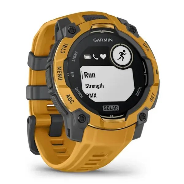 EAN 753759357085 - Garmin Instinct 3 3,05 cm (1.2") 45 mm Digital 176 x 176 Pixeles Pantalla táctil Amarillo, Gris Wifi GPS ( imagen 2