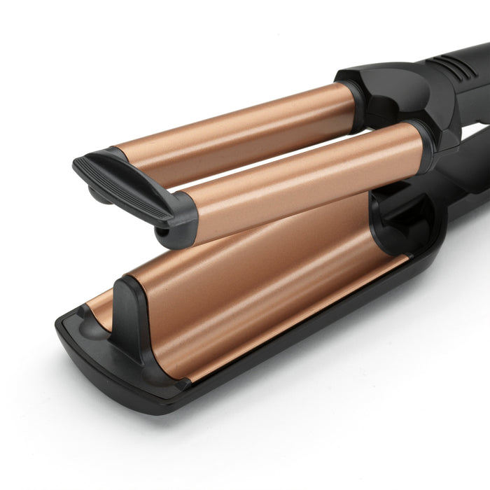 EAN 3030050154924 - BaByliss Deep Waves Rizador de pelo Caliente Negro, Naranja 2,5 m imagen 7