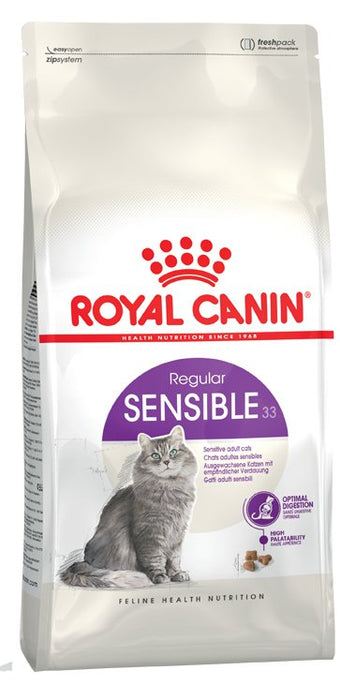 EAN 3182550702331 - Royal Canin Sensible 33 alimento seco para gatos 4 kg Adulto Aves, Arroz imagen 1
