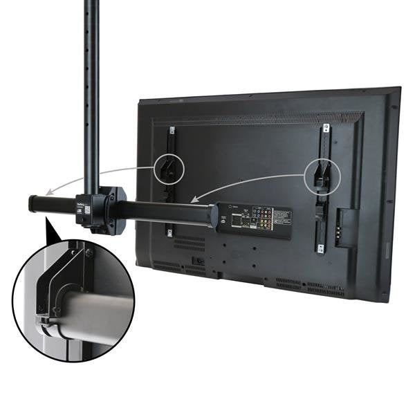 EAN 65030870405 - StarTech.com FPCEILPTBSP soporte para pantalla de señalización 190,5 cm (75") Negro imagen 5