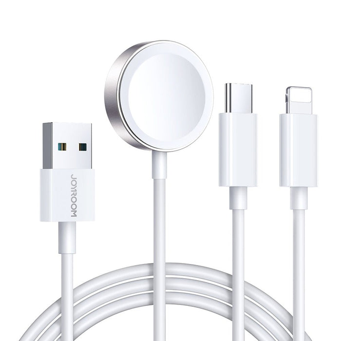 EAN 6956116771300 - JOYROOM S-IW008 cargador de dispositivo móvil Universal Blanco USB Cargador inalámbrico Carga rápida Inte imagen 1