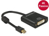 EAN 4043619626052 - DeLOCK 62605 adaptador de cable de vídeo 0,2 m Mini DisplayPort DVI-I Negro imagen 2