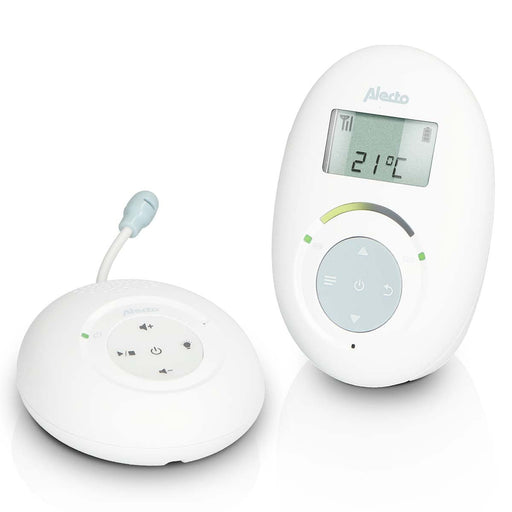 EAN 8712412586868 - Alecto DBX120 vigila bebes Vigilabebés digital 2 canales Blanco, Azul imagen 1