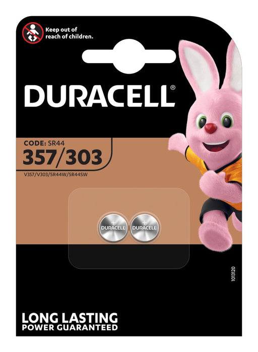 EAN 5000394013858 - Duracell 303/357 Batería de un solo uso SR44 Óxido de plata imagen 1