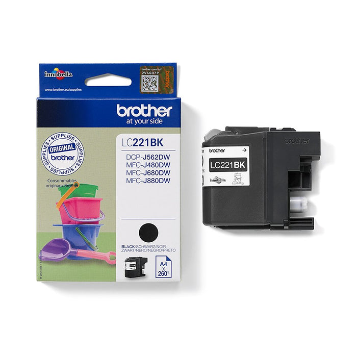 EAN 4977766747318 - Brother LC221BK cartucho de tinta 1 pieza(s) Original Negro imagen 4