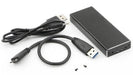EAN 5711783926290 - CoreParts MSUB2340 caja para disco duro externo Caja externa para unidad de estado sólido (SSD) Negro imagen 1
