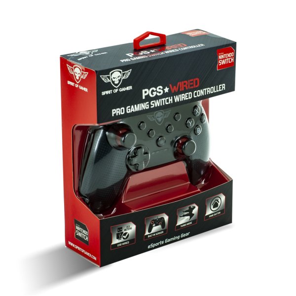 EAN 3700104441224 - Spirit of Gamer SOG-WGPS mando y volante Negro Gamepad Analógico/Digital Nintendo Switch imagen 3