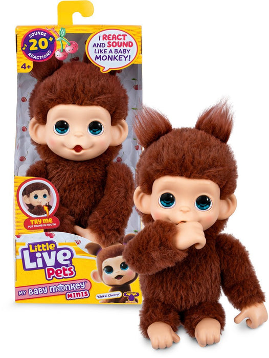 EAN 630996267653 - Moose Toys Little Live Pets My Baby Monkey 'Chikki Cherry' imagen 1