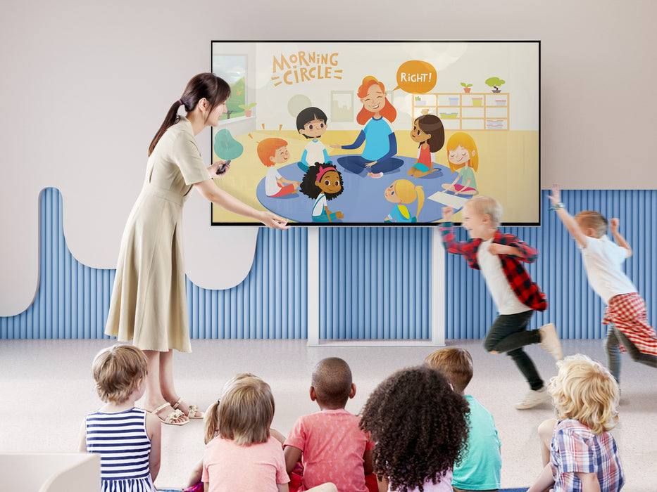 EAN 4015867238431 - Equip 650347 soporte para TV 2,54 m (100") Negro imagen 10