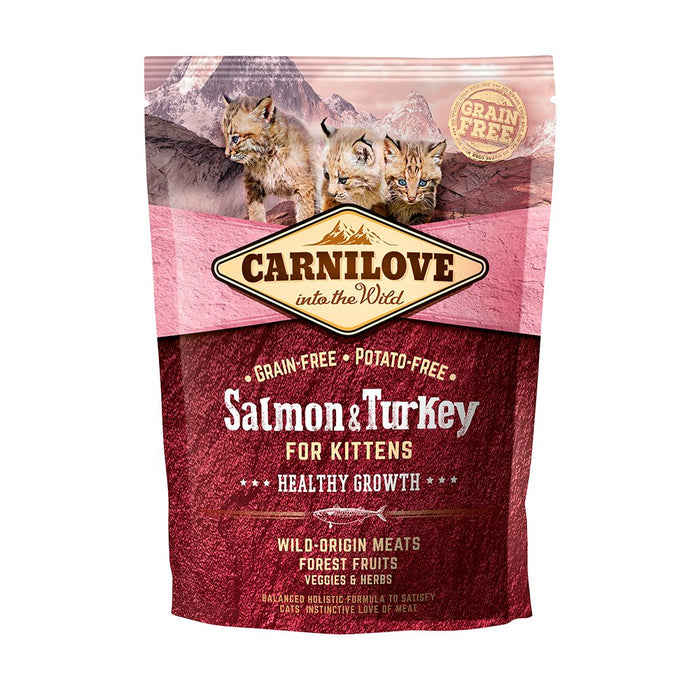 EAN 8595602512232 - CARNILOVE 512232 alimento seco para gatos 400 g Gatito Salmón, Pavo imagen 1
