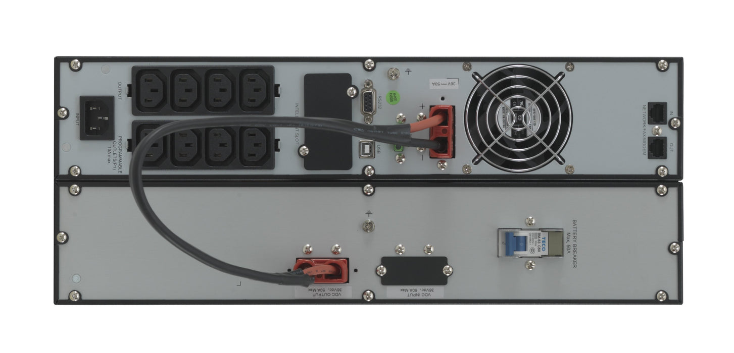 EAN 4026908003864 - ONLINE USV-Systeme X1000RBP Armario para baterías (SAI) Montaje en rack o Montaje en bastidor imagen 2