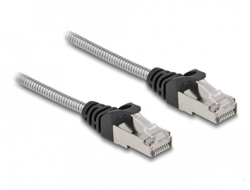 EAN 4043619802494 - DeLOCK 80249 cable de red Negro, Plata 1 m Cat6a U/FTP (STP) imagen 1