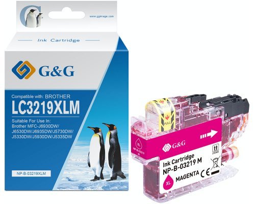 EAN 6941784744282 - G&G 13991 cartucho de tinta 1 pieza(s) Compatible Alto rendimiento (XL) Magenta imagen 1