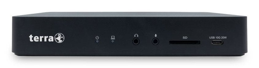 EAN 4039407081523 - TERRA 1480375 base para portátil y replicador de puertos Alámbrico USB 3.2 Gen 1 (3.1 Gen 1) Type-C Negro imagen 1