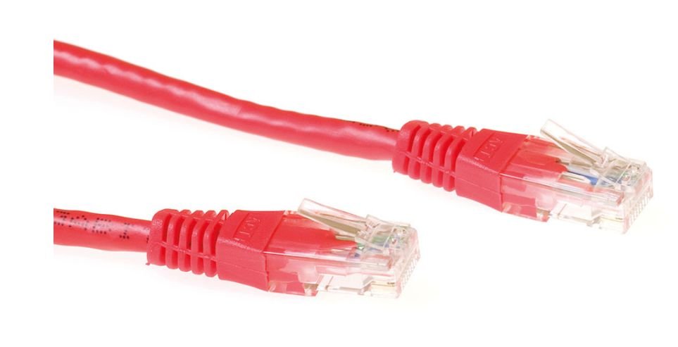 EAN 5704174045151 - Microconnect B-UTP610R-B cable de red Rojo 10 m Cat6 U/UTP (UTP) imagen 1
