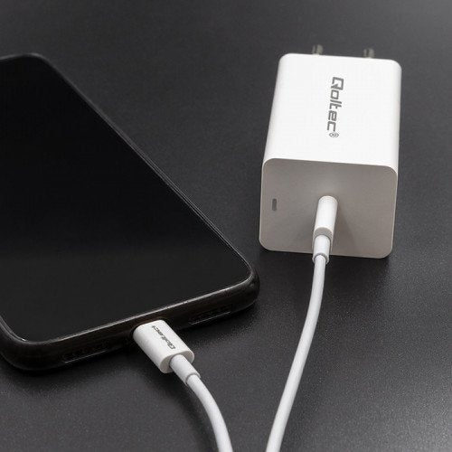 EAN 5901878523606 - Qoltec 52360 cable USB USB 2.0 1,5 m USB C Blanco imagen 5
