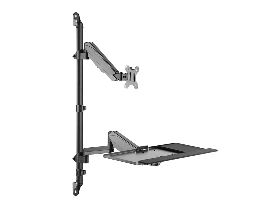 EAN 4015867236253 - Equip 650170 soporte y montura para estación de trabajo/PC todo en uno 8 kg Negro 43,2 cm (17") 81,3 cm ( imagen 2