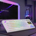 EAN 8435693114222 - Mars Gaming MKMASTERW teclado Juego USB Español, Francés, Portugués Blanco imagen 2