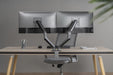 EAN 8716309127714 - Gembird MA-DA2-05 soporte para monitor 81,3 cm (32") Escritorio Gris imagen 9