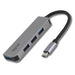 EAN 8435364319239 - iggual IGG319239 hub de interfaz USB 3.2 Gen 1 (3.1 Gen 1) Type-C 5000 Mbit/s Plata imagen 1