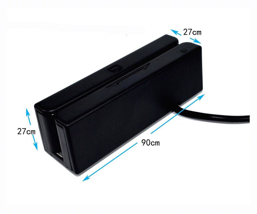 EAN 8437019184971 - Premier BM-90 lector de tarjeta magnética USB Negro imagen 3