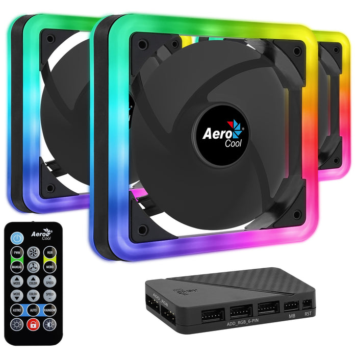EAN 4718009158115 - Aerocool Edge 14 Pro Carcasa del ordenador Ventilador 14 cm Negro imagen 1