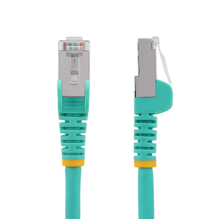 EAN 65030898119 - StarTech.com NLAQ-7M-CAT6A-PATCH cable de red Color aguamarina S/FTP (S-STP) imagen 2