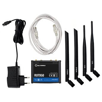 EAN 4779027311289 - Teltonika RUT950 router inalámbrico Ethernet rápido Banda única (2,4 GHz) 4G Negro imagen 4