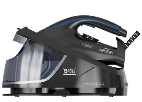 EAN 8432406180321 - Black & Decker BXSS2800E Suela de cerámica 2800 W Azul, Negro imagen 1
