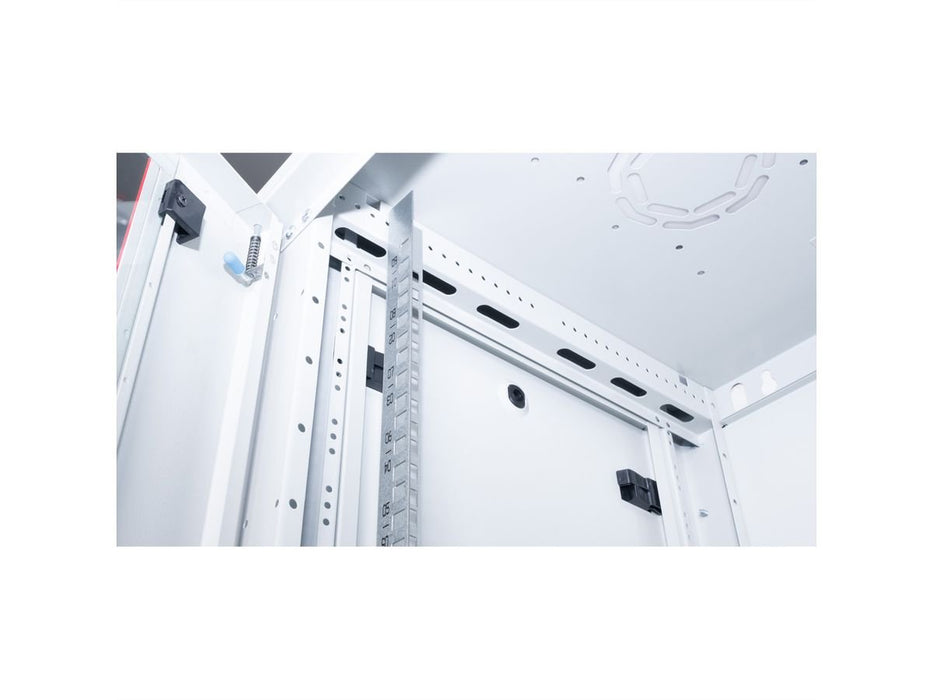 EAN 7630049601277 - ROLINE 26.21.0124 armario rack 9U Bastidor de pared Gris imagen 9