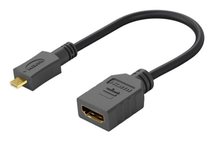 EAN 5704174858089 - Microconnect HDM19F19MMC cambiador de género para cable HDMI Type D (Micro) HDMI Negro imagen 1