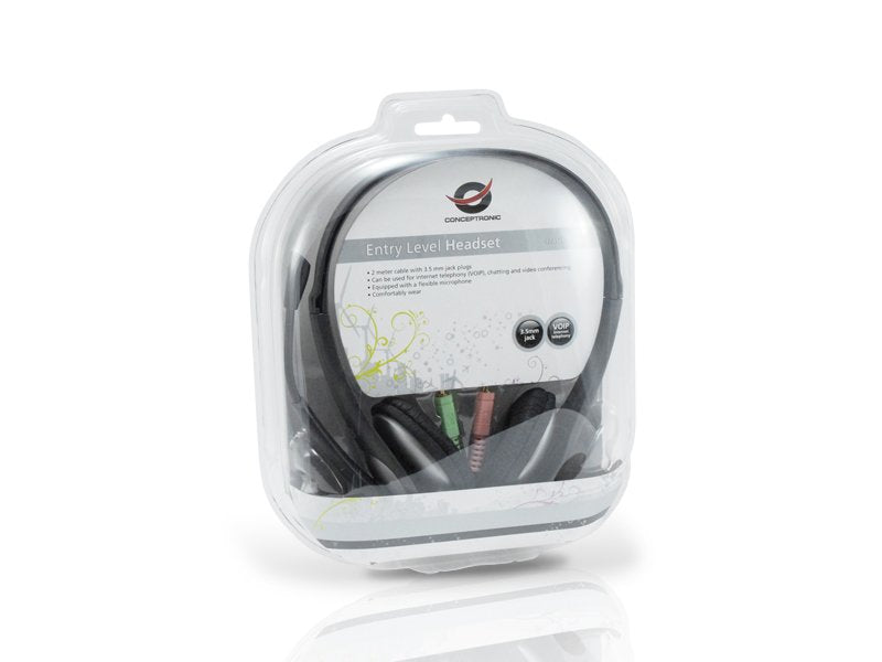 EAN 8714909026086 - Conceptronic CEASYSTAR auricular y casco Auriculares Inalámbrico y alámbrico Diadema Oficina/Centro de ll imagen 5
