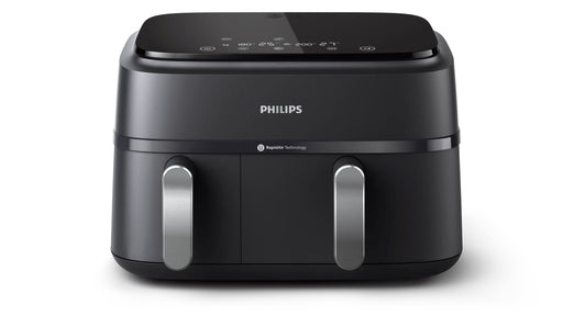 EAN 8720389033001 - Philips 3000 series NA351/00 freidora Doble 9 L Independiente 2750 W Freidora de aire caliente Gris imagen 2