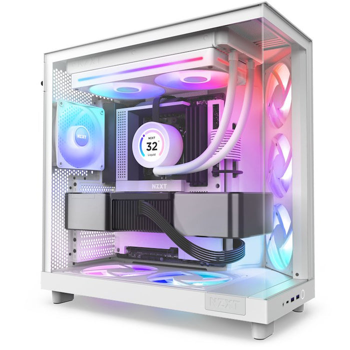 EAN 5056547204420 - NZXT RF-U28HF-W1 sistema de refrigeración para ordenador Carcasa del ordenador Ventilador Blanco 1 pieza( imagen 5