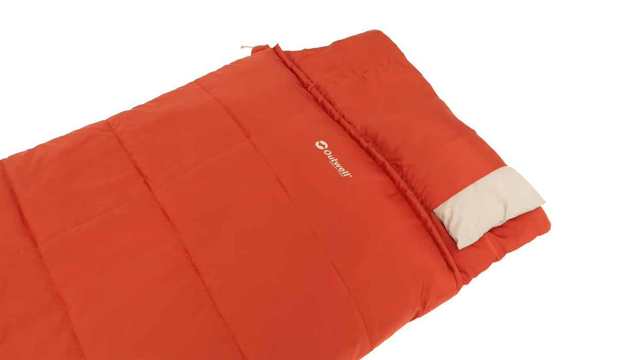 EAN 5709388158901 - Outwell Contour Lux Adulto Saco de dormir rectangular Poliéster Rojo imagen 3